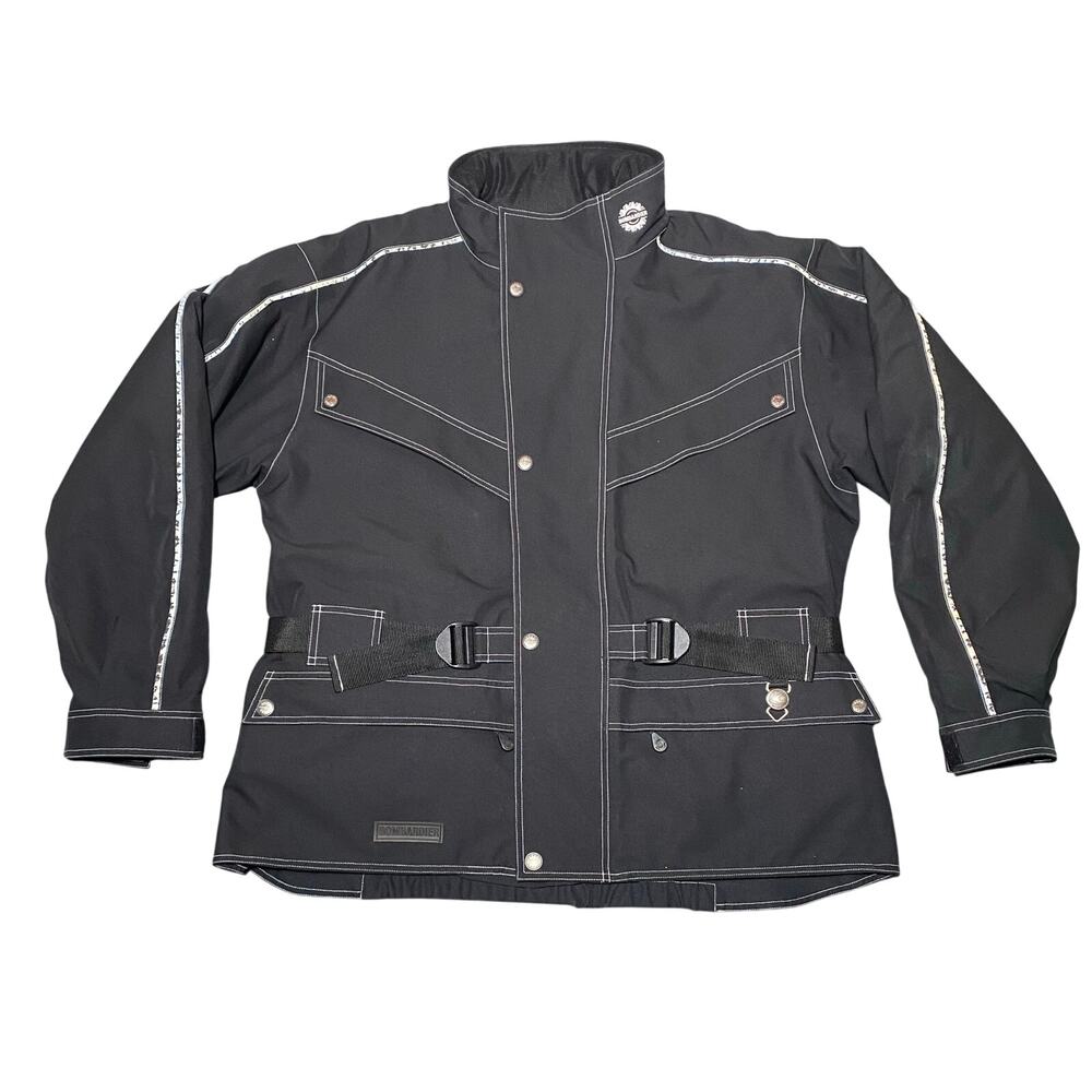 Bombardier Ski-Doo GORE TEX Black Jacket with Removable Liner Men’s XL